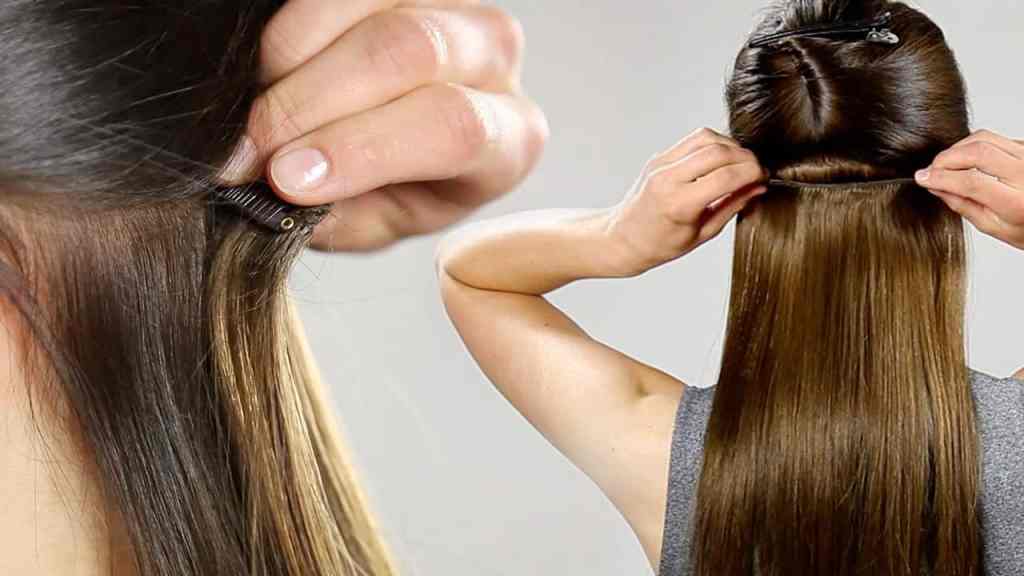 Clip-in and tape-in extensions